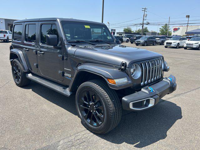 used 2022 Jeep Wrangler Unlimited 4xe car, priced at $33,890