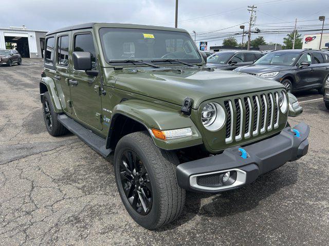used 2022 Jeep Wrangler Unlimited 4xe car, priced at $32,890