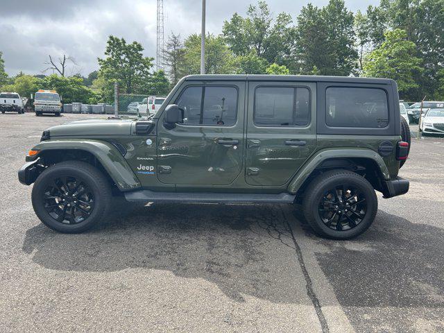 used 2022 Jeep Wrangler Unlimited 4xe car, priced at $32,890