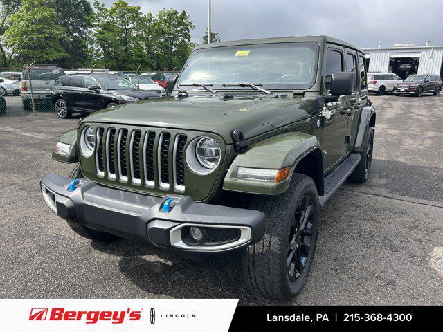 used 2022 Jeep Wrangler Unlimited 4xe car, priced at $32,890