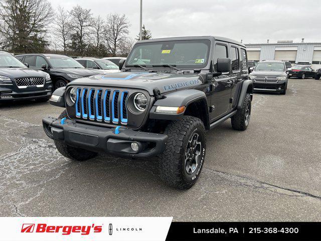 used 2022 Jeep Wrangler Unlimited 4xe car, priced at $35,890