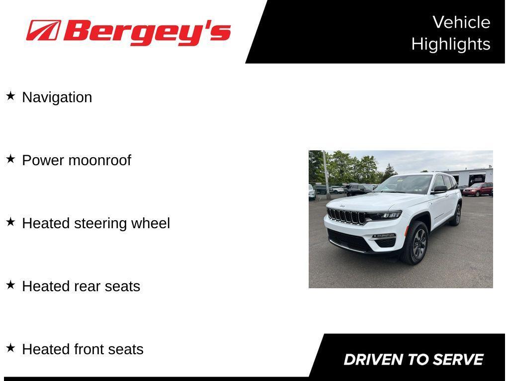 used 2023 Jeep Grand Cherokee 4xe car, priced at $26,890