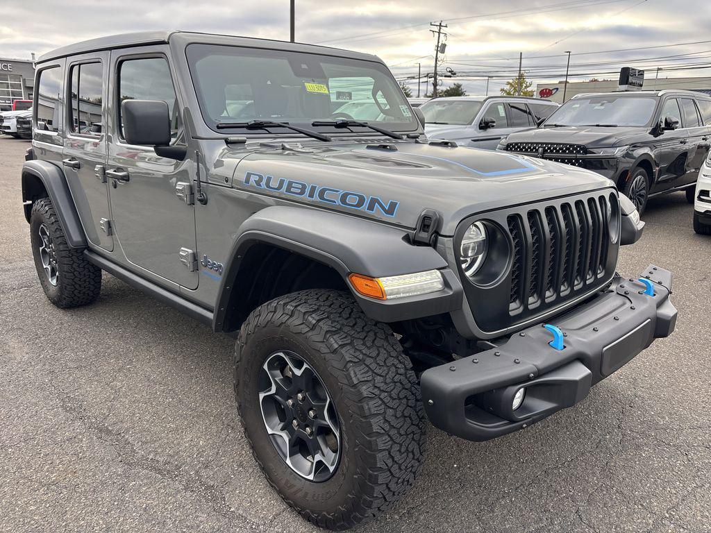 used 2022 Jeep Wrangler Unlimited 4xe car, priced at $37,890