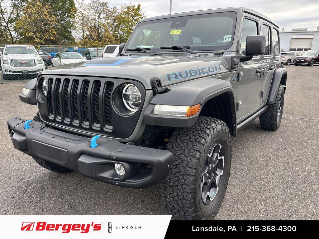 used 2022 Jeep Wrangler Unlimited 4xe car, priced at $37,890