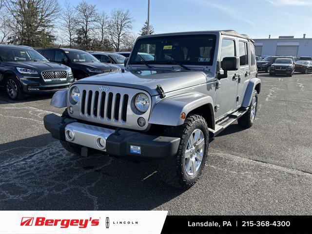 used 2015 Jeep Wrangler Unlimited car, priced at $18,890