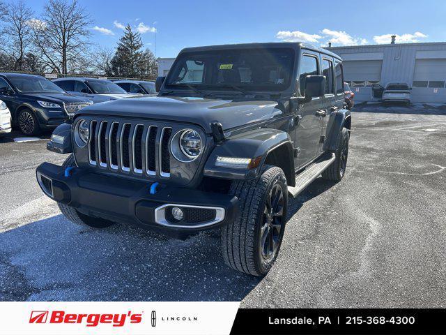 used 2022 Jeep Wrangler Unlimited 4xe car, priced at $31,890