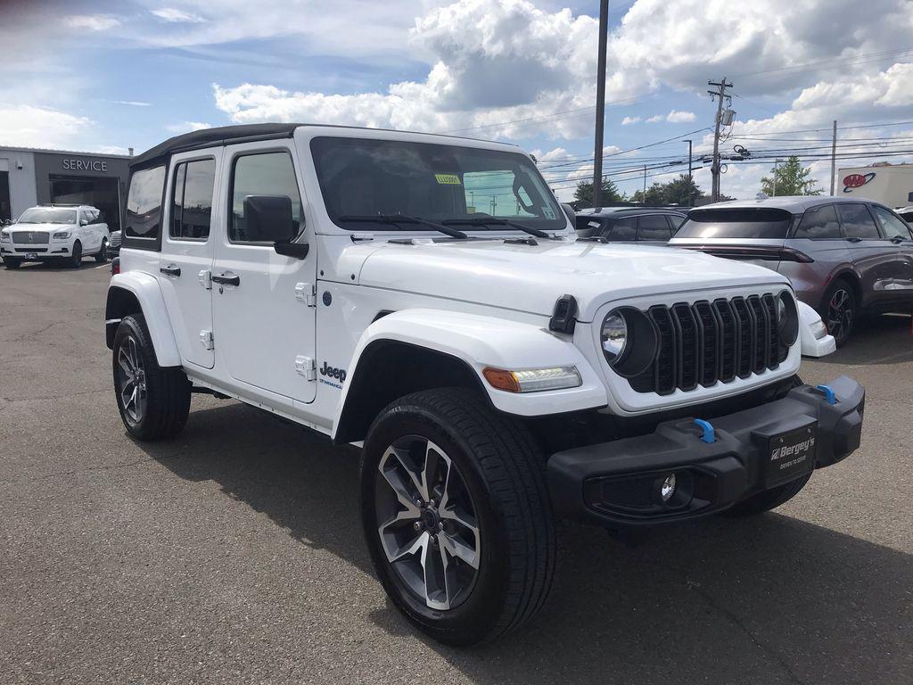 used 2024 Jeep Wrangler 4xe car, priced at $30,890