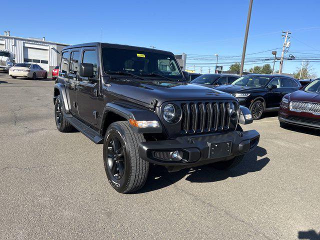 used 2021 Jeep Wrangler Unlimited car, priced at $34,490