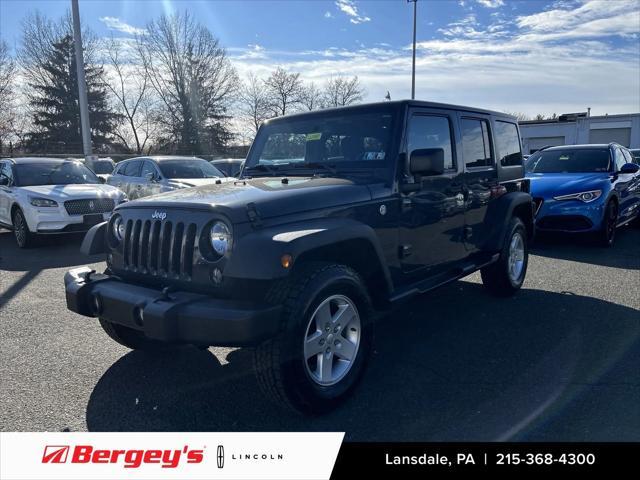 used 2016 Jeep Wrangler Unlimited car, priced at $19,890