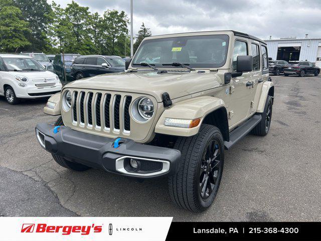 used 2022 Jeep Wrangler Unlimited 4xe car, priced at $34,890