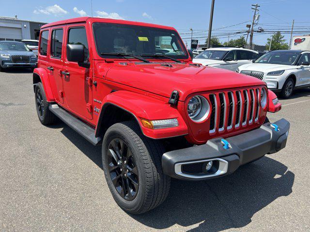 used 2022 Jeep Wrangler Unlimited 4xe car, priced at $33,890