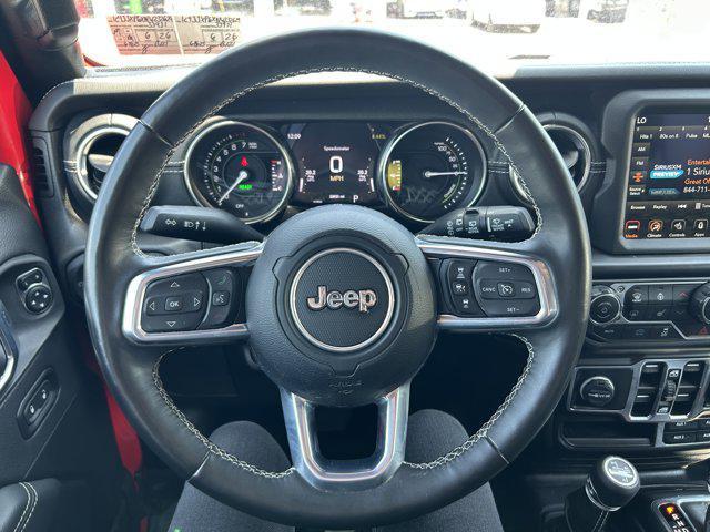 used 2022 Jeep Wrangler Unlimited 4xe car, priced at $33,890
