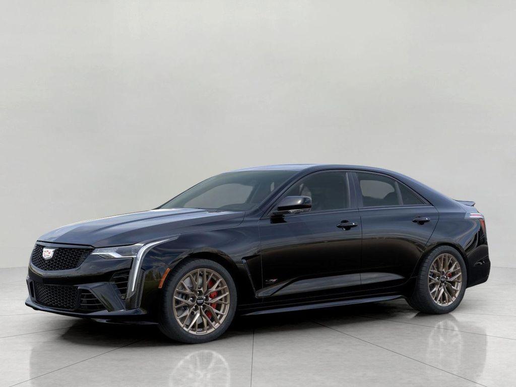 new 2026 Cadillac CT4-V car, priced at $75,460