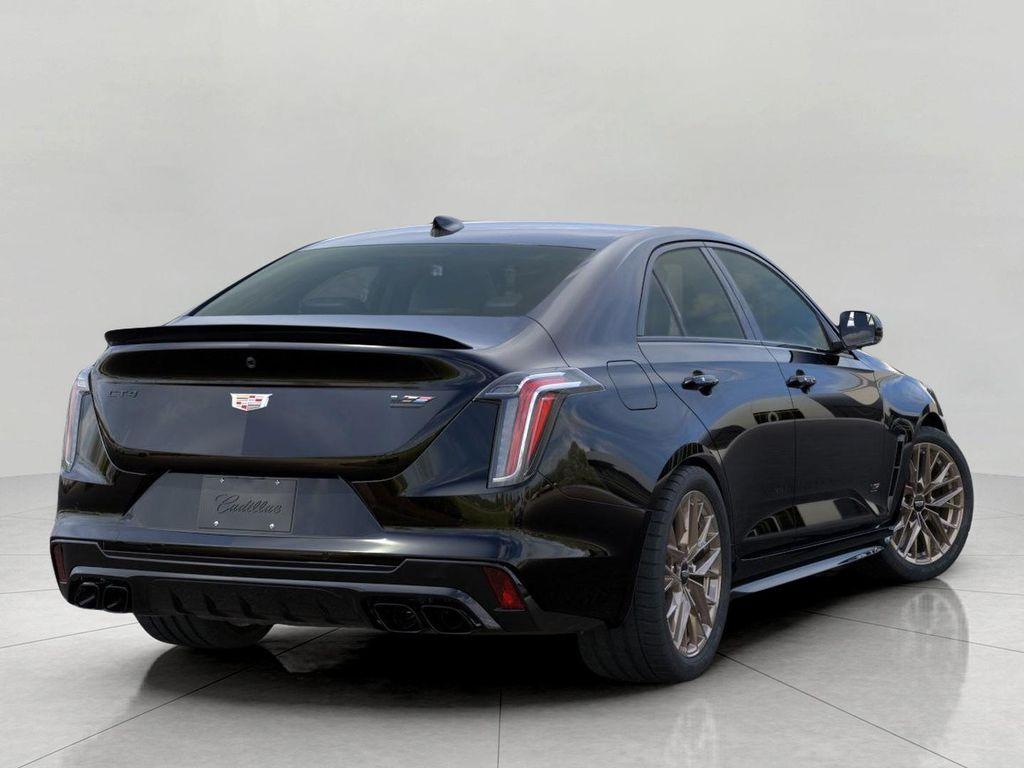 new 2026 Cadillac CT4-V car, priced at $75,460