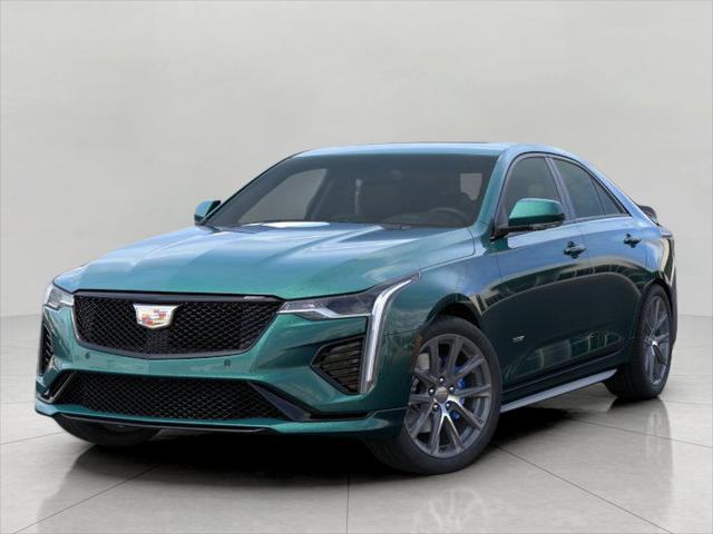 new 2025 Cadillac CT4-V car, priced at $59,455