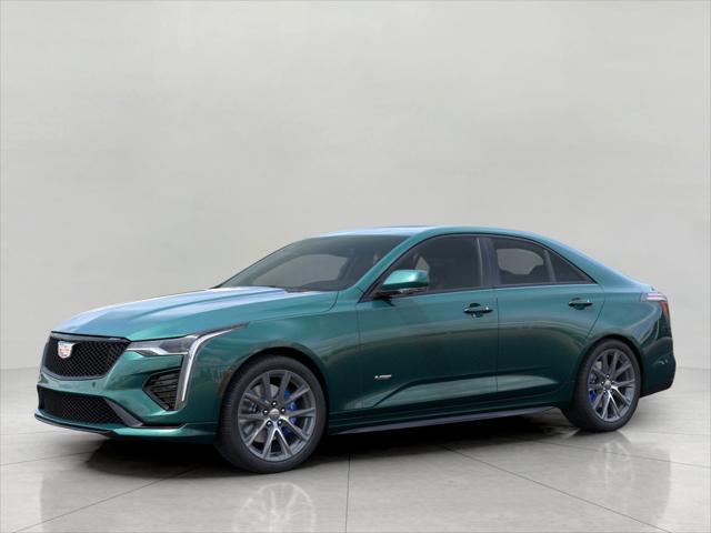 new 2025 Cadillac CT4-V car, priced at $59,455