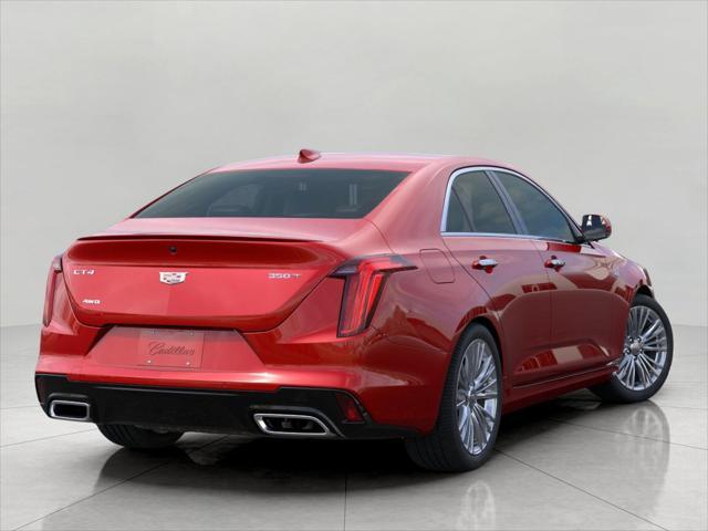 new 2025 Cadillac CT4 car, priced at $50,135