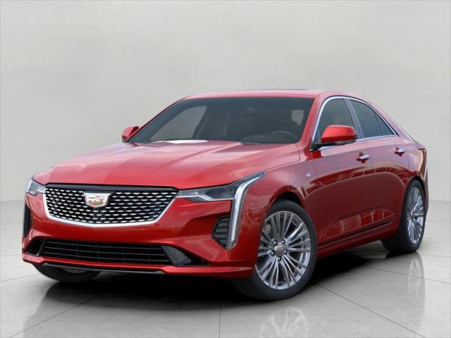 new 2025 Cadillac CT4 car, priced at $50,135