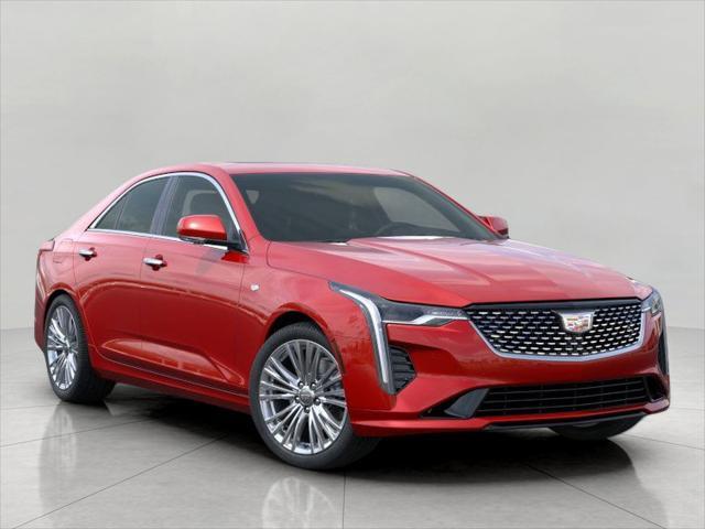 new 2025 Cadillac CT4 car, priced at $50,135