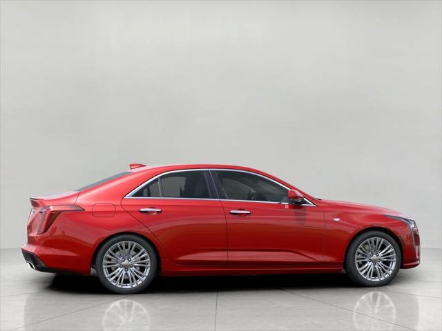 new 2025 Cadillac CT4 car, priced at $50,135