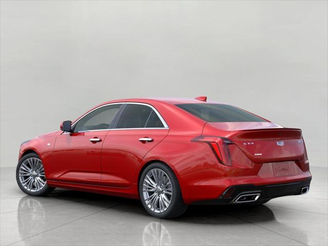 new 2025 Cadillac CT4 car, priced at $50,135