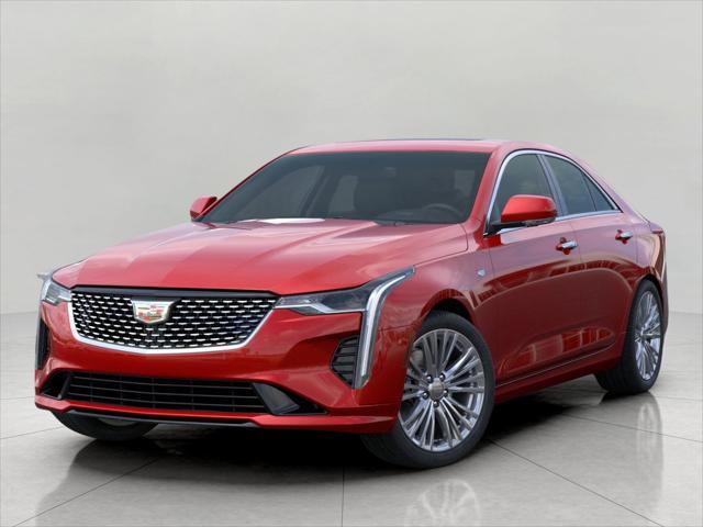 new 2025 Cadillac CT4 car, priced at $50,135