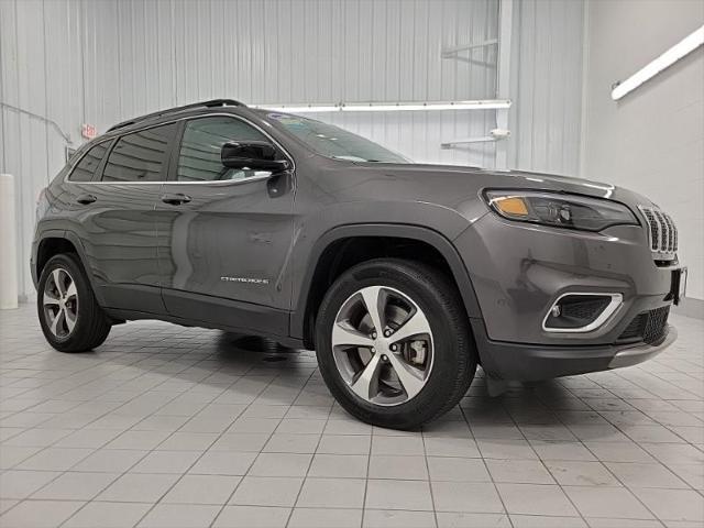 used 2022 Jeep Cherokee car, priced at $27,624