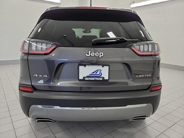 used 2022 Jeep Cherokee car, priced at $27,624