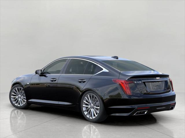 new 2025 Cadillac CT5 car, priced at $55,105