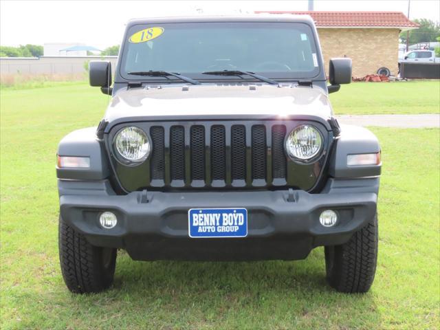 used 2018 Jeep Wrangler Unlimited car, priced at $28,995
