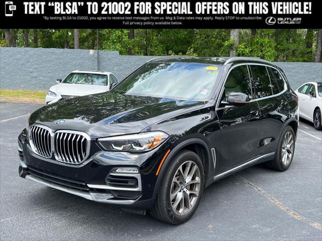 used 2021 BMW X5 car, priced at $37,990