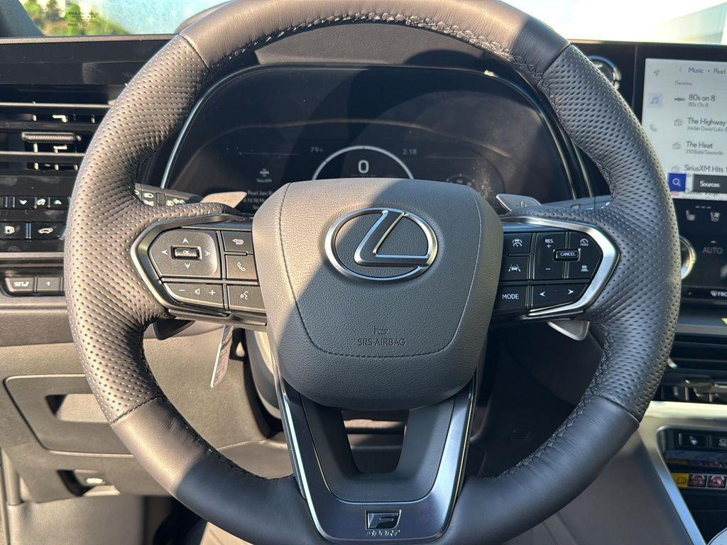 new 2025 Lexus TX 500h car, priced at $74,295