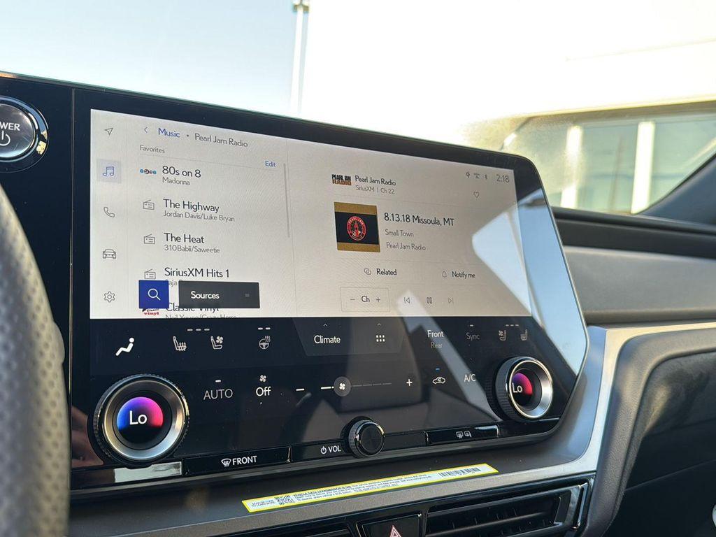 new 2025 Lexus TX 500h car, priced at $74,295