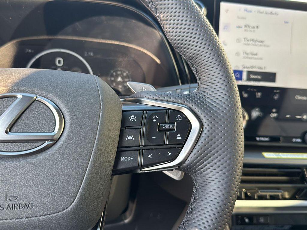 new 2025 Lexus TX 500h car, priced at $74,295