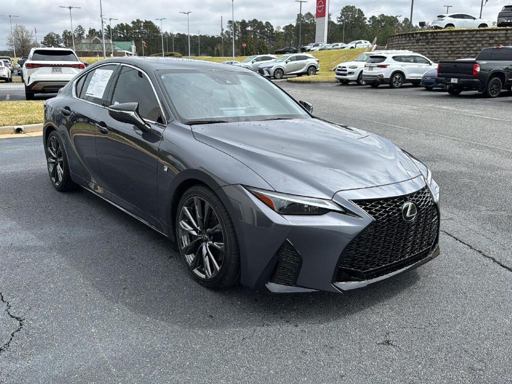 used 2023 Lexus IS 350 car, priced at $46,500