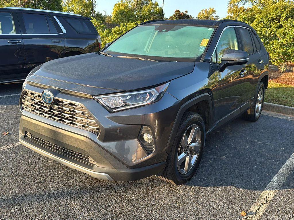 used 2021 Toyota RAV4 Hybrid car, priced at $27,500