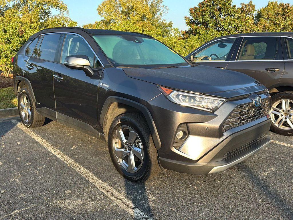 used 2021 Toyota RAV4 Hybrid car, priced at $27,500