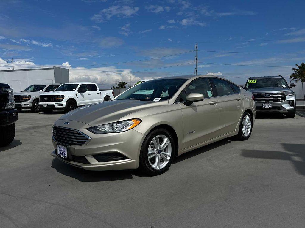 used 2018 Ford Fusion Hybrid car, priced at $15,988