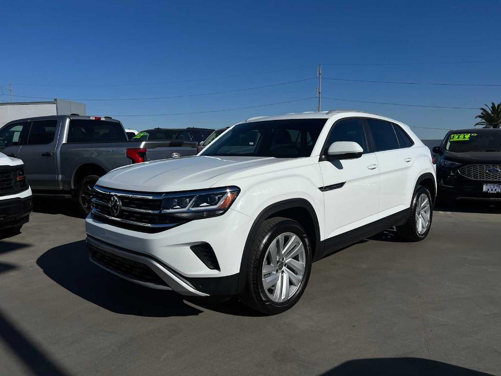 used 2021 Volkswagen Atlas Cross Sport car, priced at $22,988