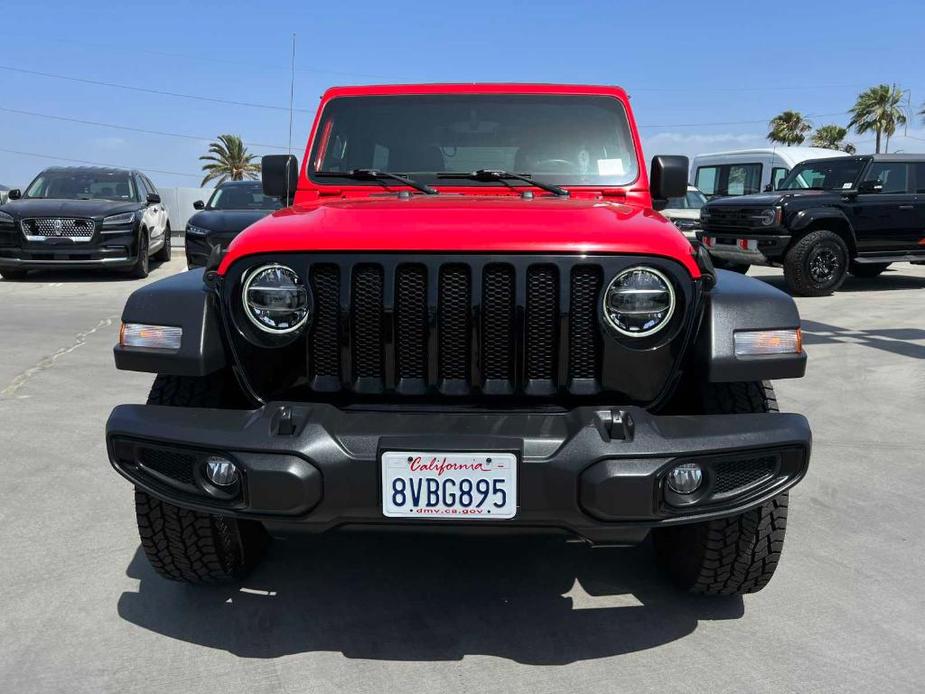 used 2021 Jeep Wrangler Unlimited car, priced at $30,988