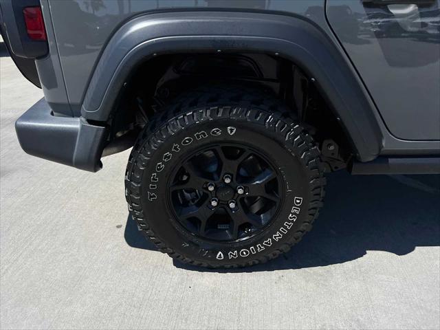 used 2021 Jeep Wrangler Unlimited car, priced at $30,988