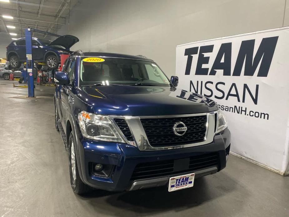 used 2020 Nissan Armada car, priced at $25,074