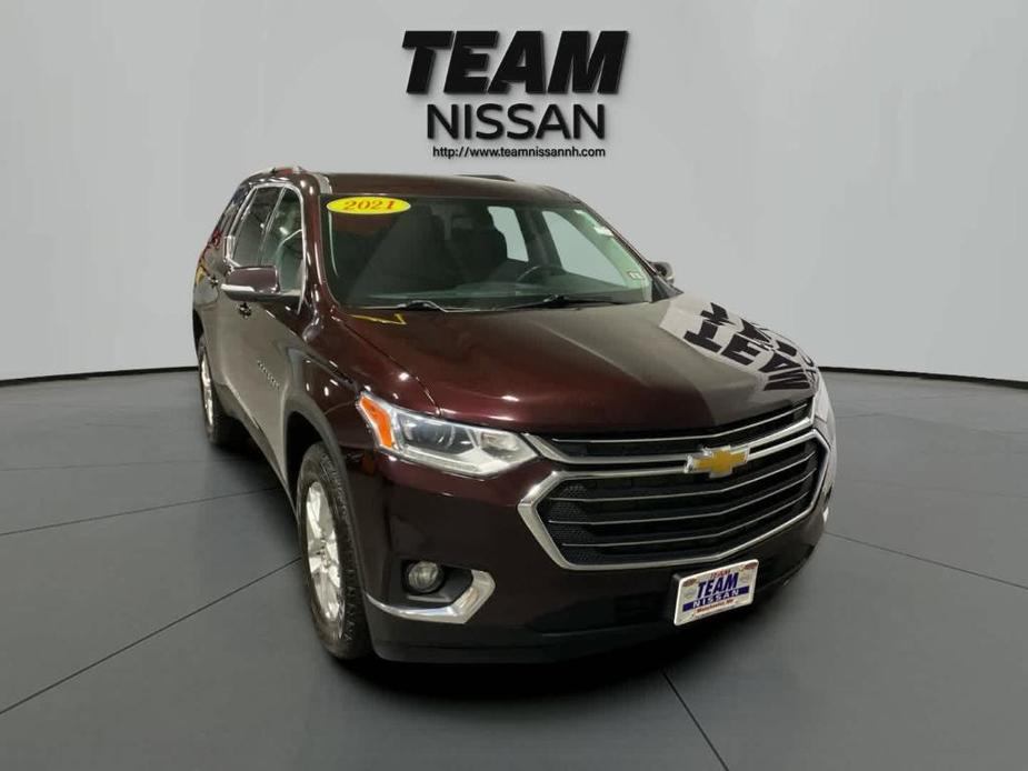 used 2021 Chevrolet Traverse car, priced at $27,407