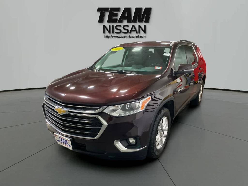 used 2021 Chevrolet Traverse car, priced at $27,407