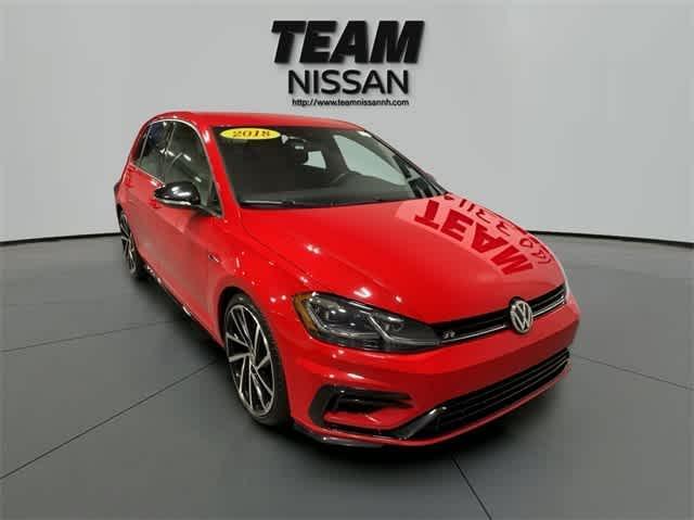 used 2018 Volkswagen Golf R car, priced at $30,882