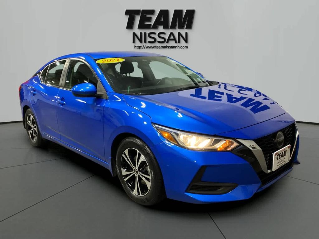 used 2021 Nissan Sentra car, priced at $17,265