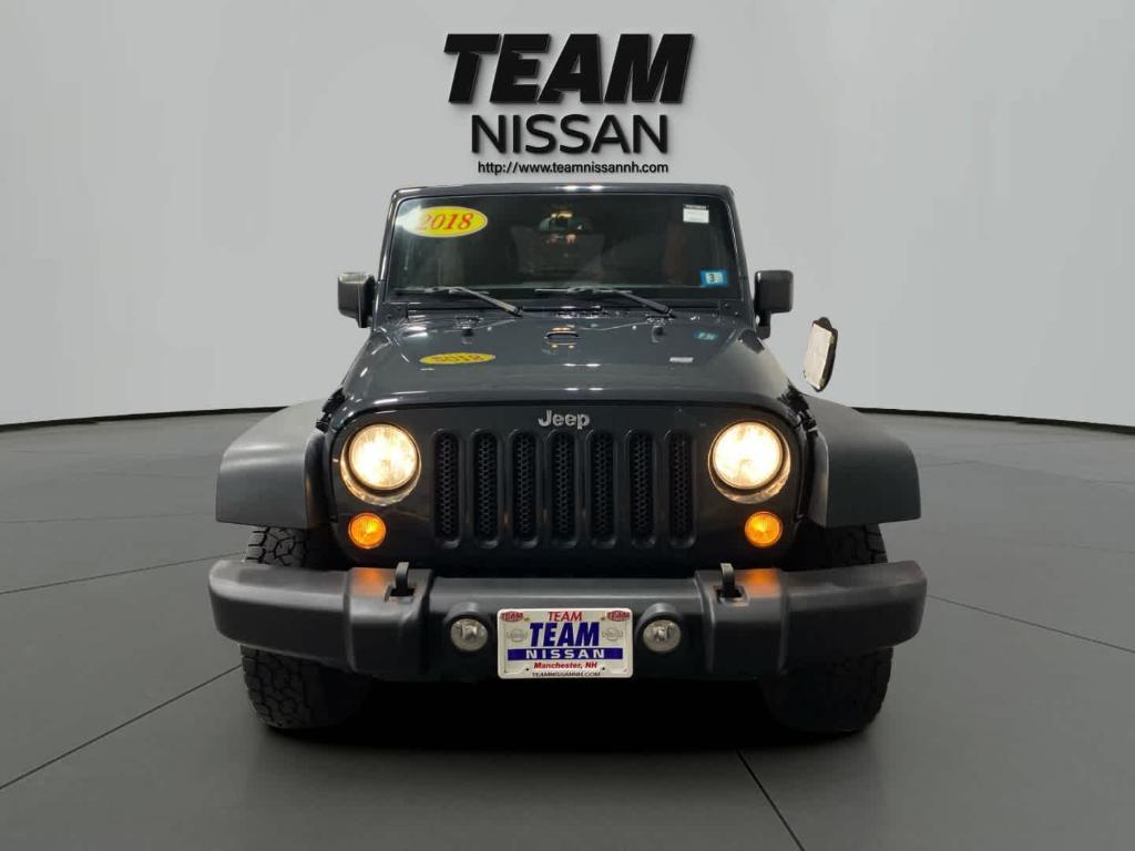 used 2018 Jeep Wrangler JK Unlimited car, priced at $21,740