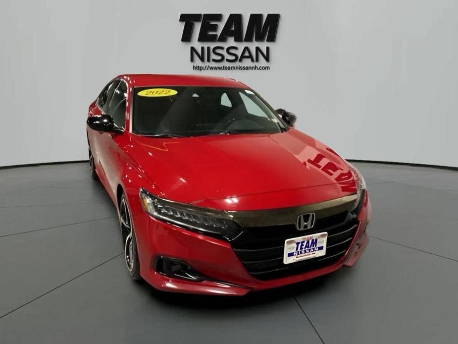 used 2022 Honda Accord car, priced at $24,709