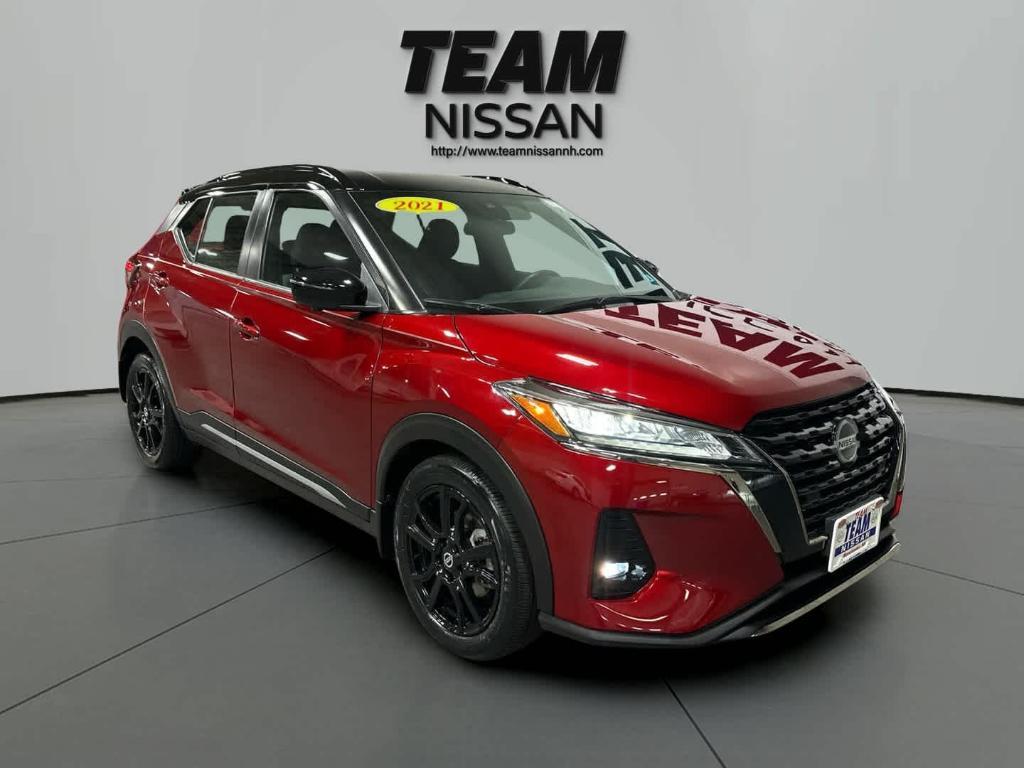 used 2021 Nissan Kicks car, priced at $19,637