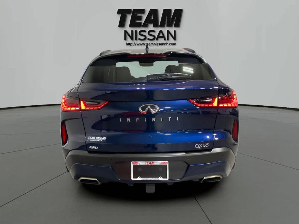 used 2022 INFINITI QX55 car, priced at $36,619